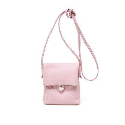 Mini Vertical Leather Phone Bag
