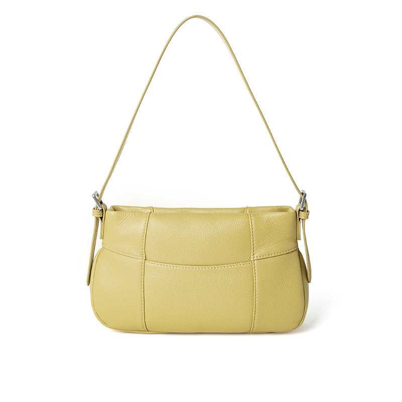 Cowhide Leather Handbag Crossbody