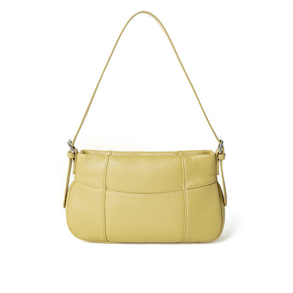 Cowhide Leather Handbag Crossbody