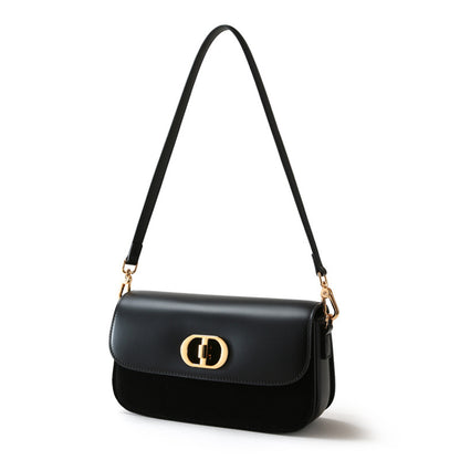Glossy Nubuck Underarm Crossbody