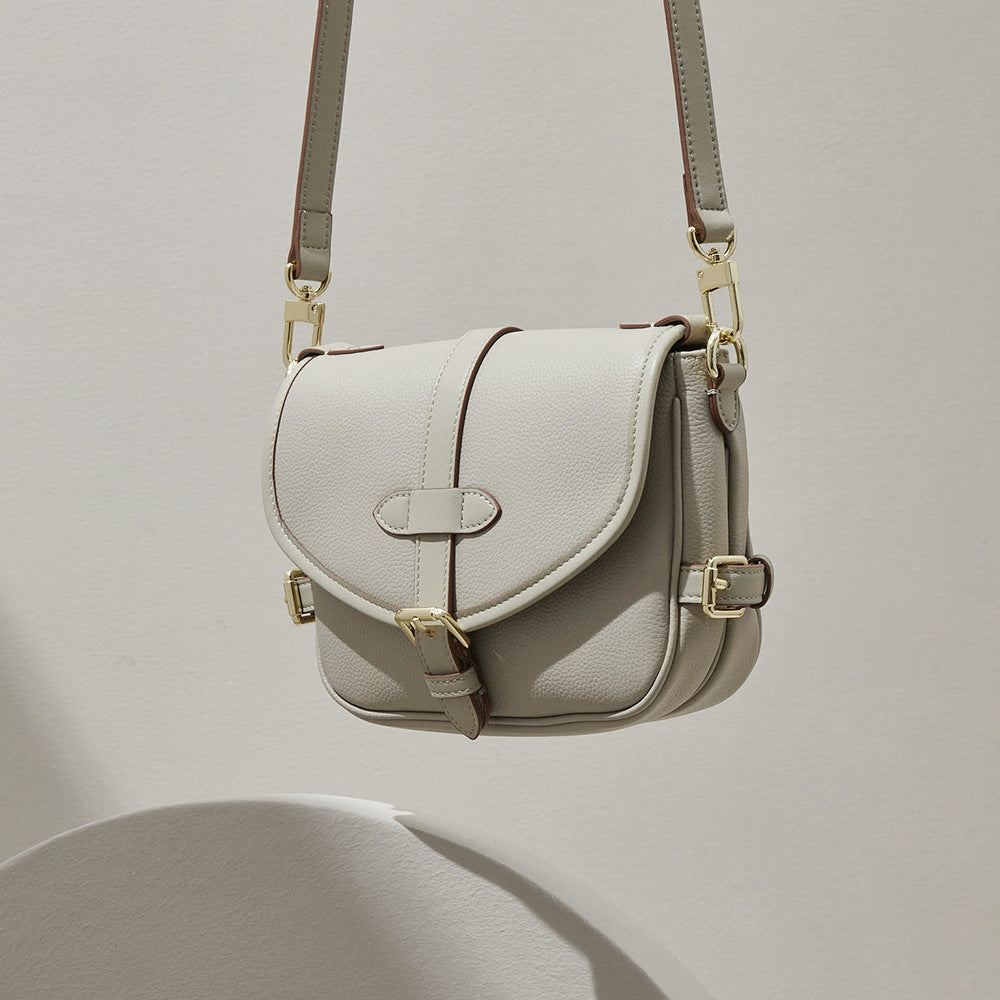Leather Saddle Bag