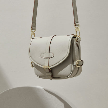 Leather Saddle Bag