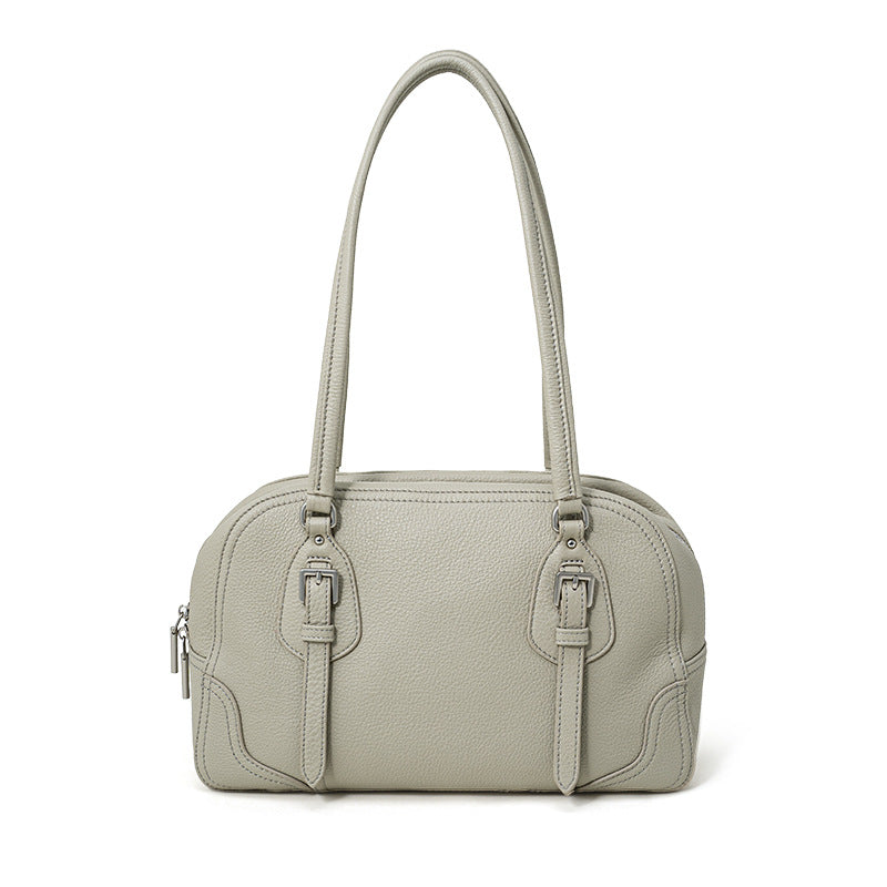 Cowhide Leather Commuter Crossbody