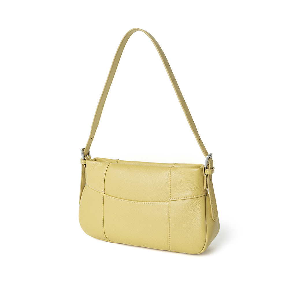 Cowhide Leather Handbag Crossbody