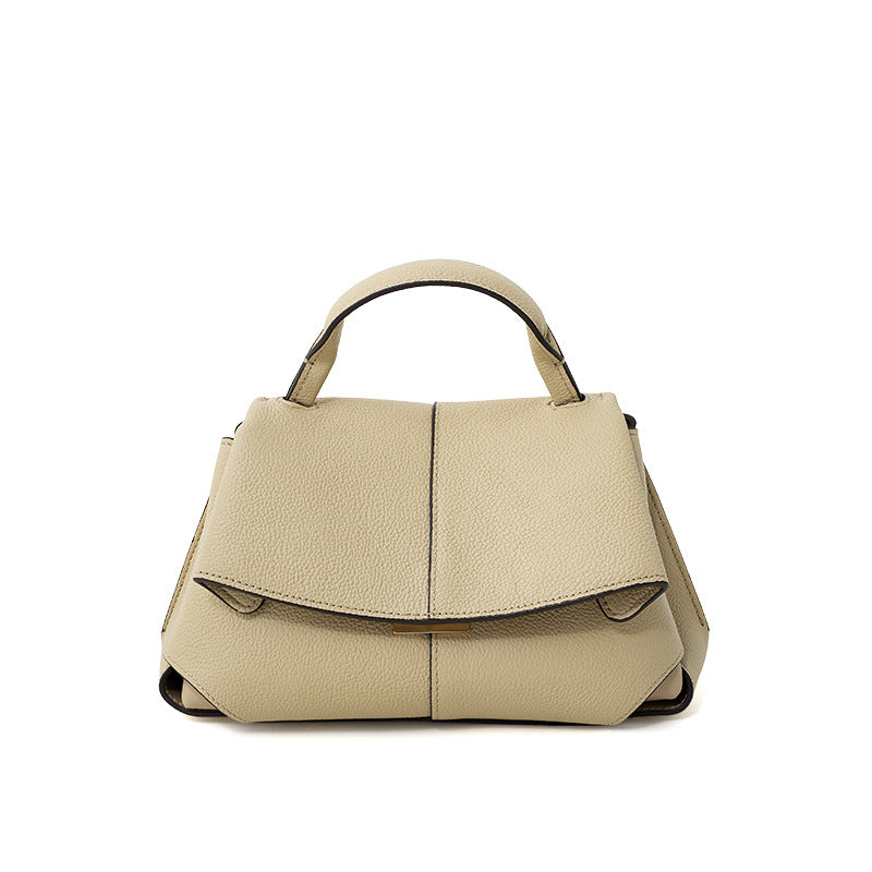 Minimal Top-Handle Crossbody Bag