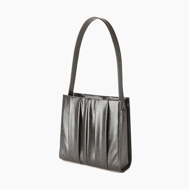 Waxed Leather Tote