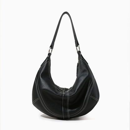 Cowhide Leather Dumpling Crossbody