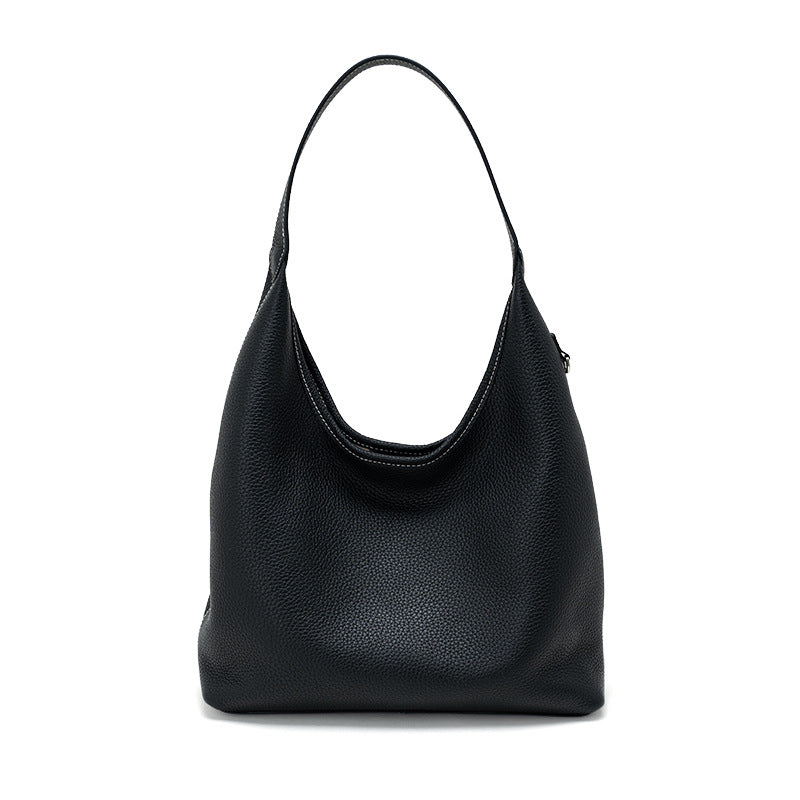 Large Leather Underarm Bag