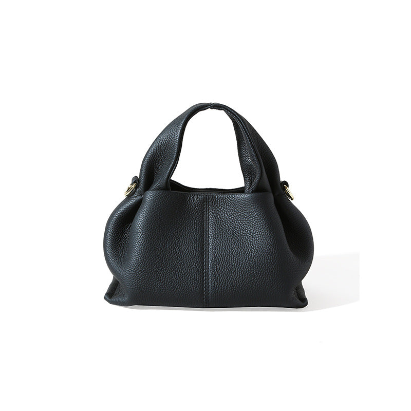 Small Leather Tote Crossbody