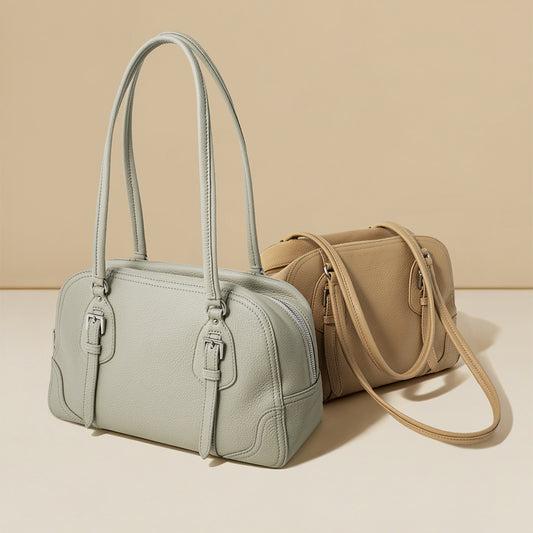Cowhide Leather Commuter Crossbody