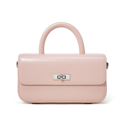 Small Square Leather Handbag