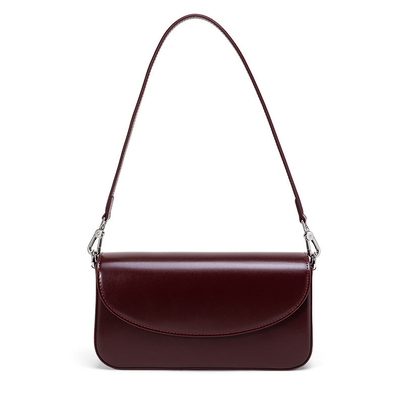 Leather Square Crossbody Bag
