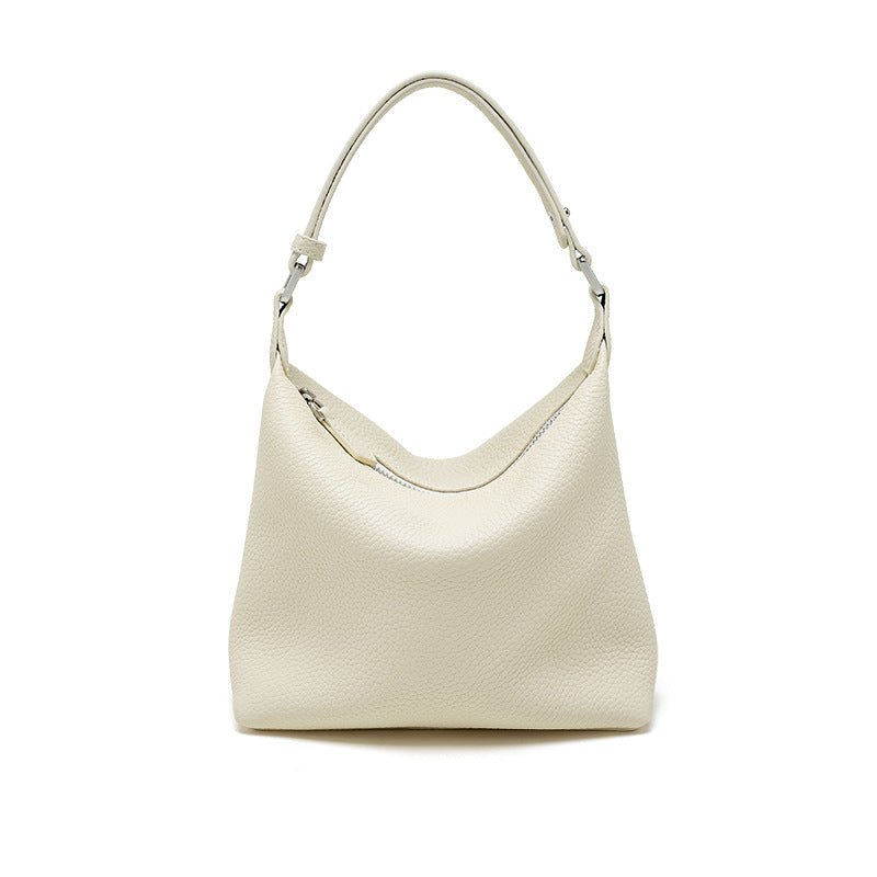 Leather Underarm Handbag