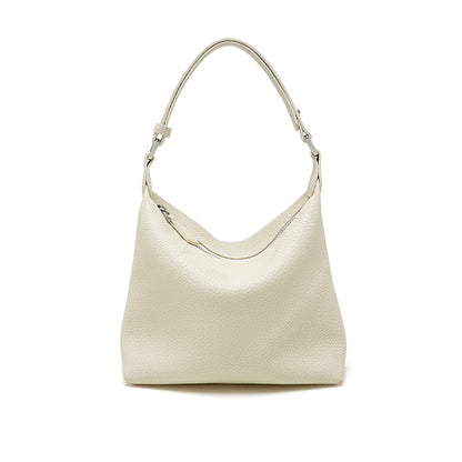 Leather Underarm Handbag
