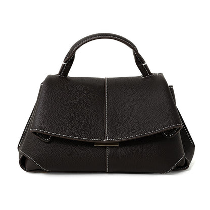 Minimal Top-Handle Crossbody Bag