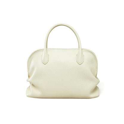 Large Leather Boston Bag