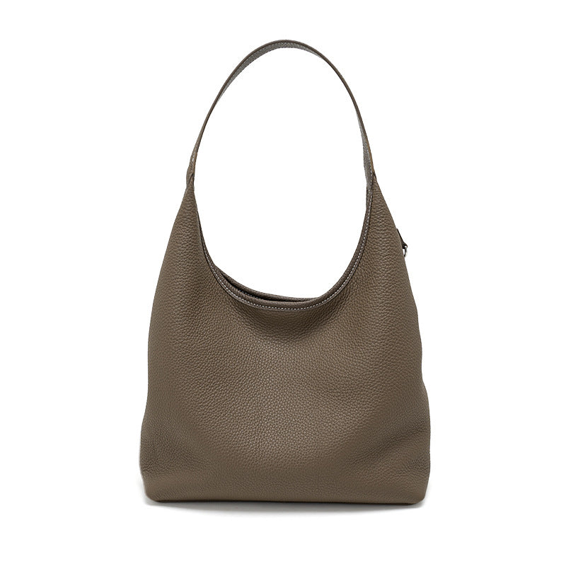 Large Leather Underarm Bag