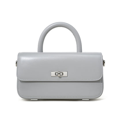 Small Square Leather Handbag