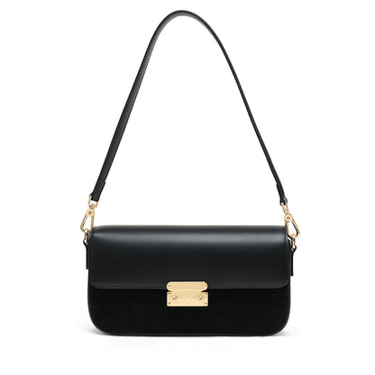Leather Baguette Phone Bag