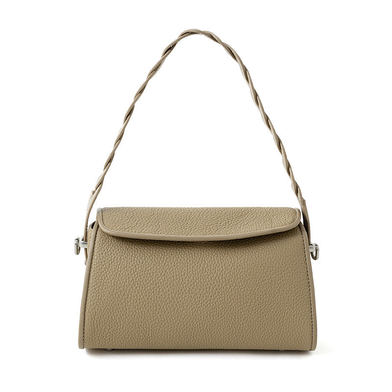 Small Cowhide Underarm Bag