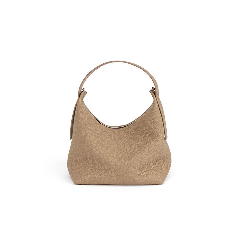 Cowhide Leather Crossbody Handbag
