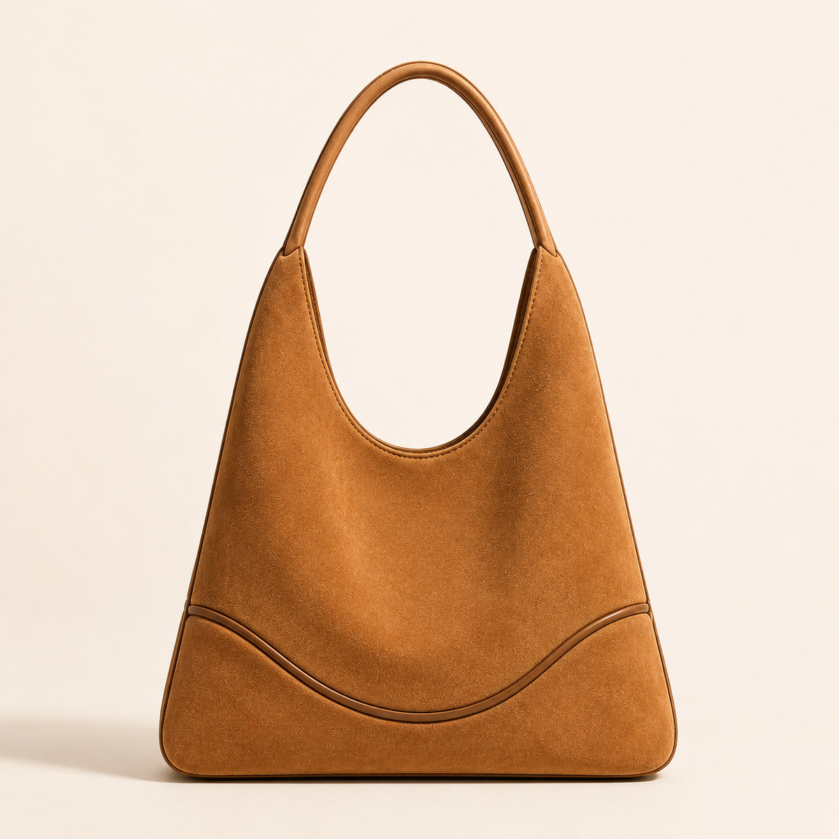 Nubuck Underarm Handbag