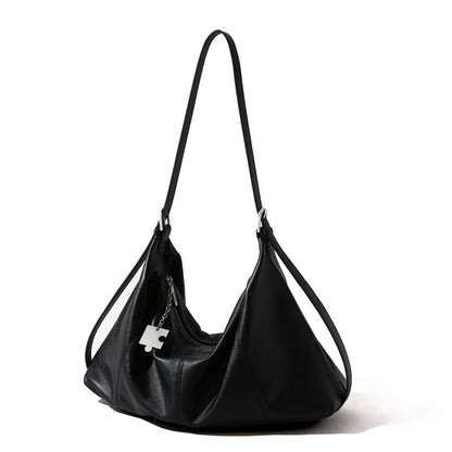 Grained Leather Large Tote