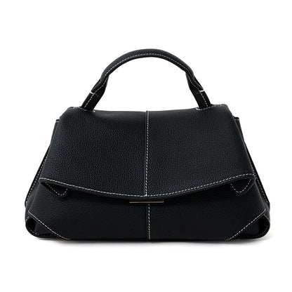 Minimal Top-Handle Crossbody Bag
