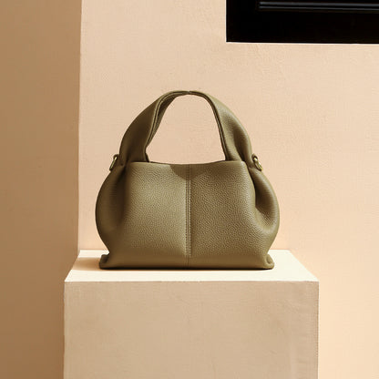 Small Leather Tote Crossbody