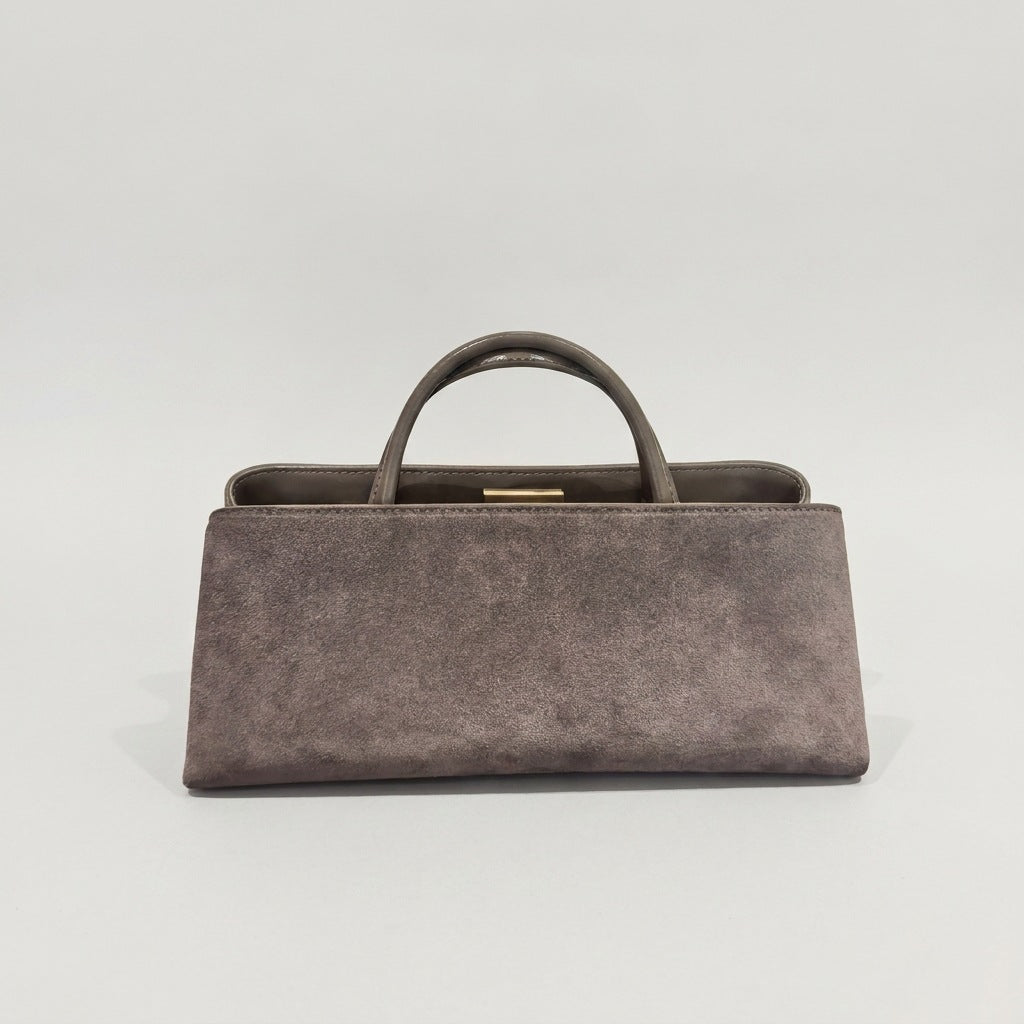 Large Nubuck Baguette Bag