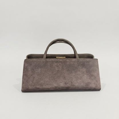 Large Nubuck Baguette Bag