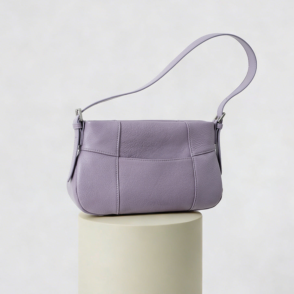 Cowhide Leather Handbag Crossbody
