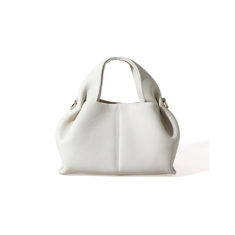 Small Leather Tote Crossbody