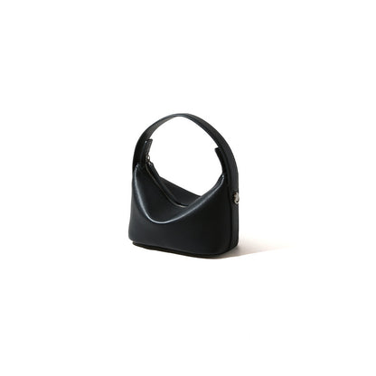 Leather Dumpling Underarm Bag