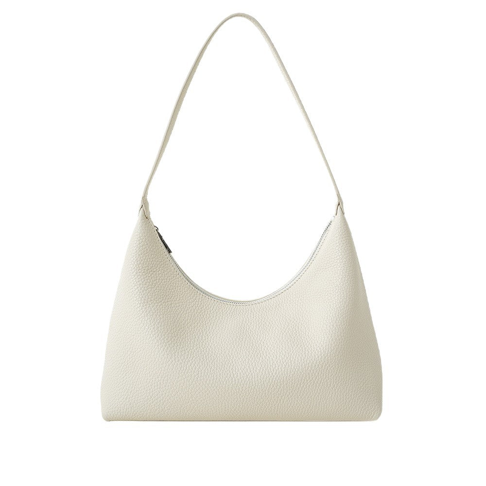 Leather Underarm Crossbody Bag