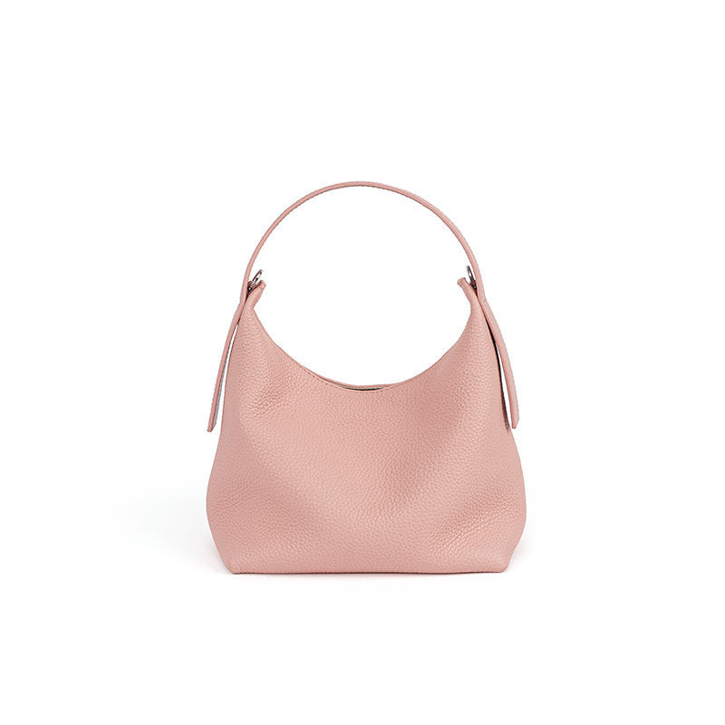 Cowhide Leather Crossbody Handbag