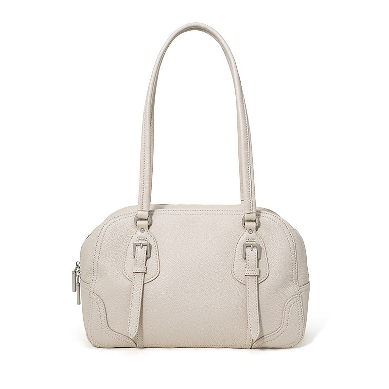 Cowhide Leather Commuter Crossbody