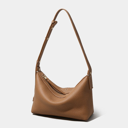 Cowhide Underarm Crossbody Bag