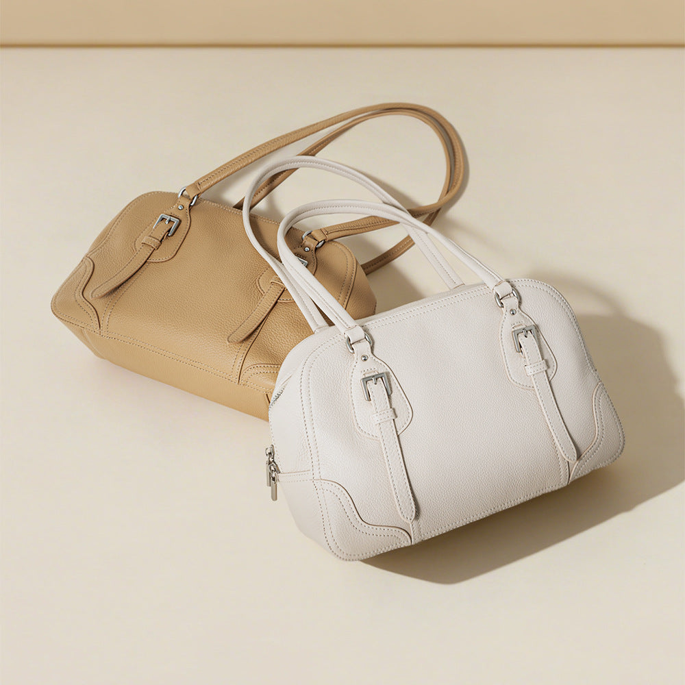 Cowhide Leather Commuter Crossbody