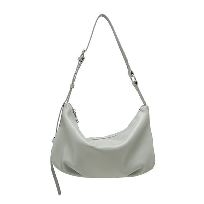 Pleated Dumpling Shoulder Bag