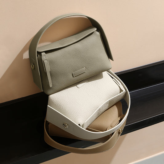 Soft Vintage Leather Pillow Bag