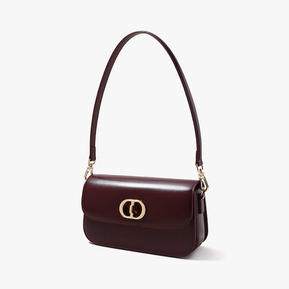 Leather Envelope Crossbody Bag