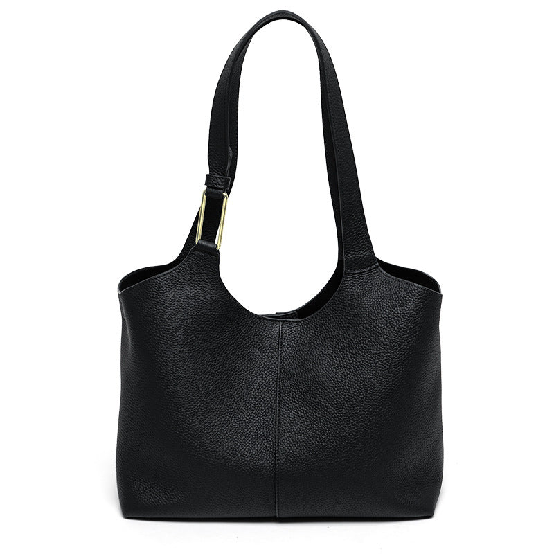 Large Cowhide Underarm Tote