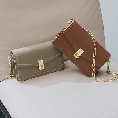 Leather Mini Square Bag