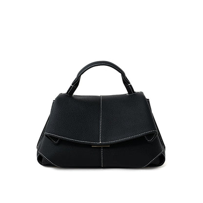 Minimal Top-Handle Crossbody Bag