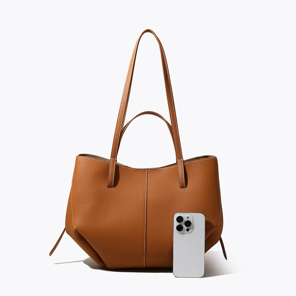 Soft Leather Large Tote
