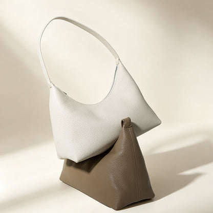 Leather Underarm Crossbody Bag